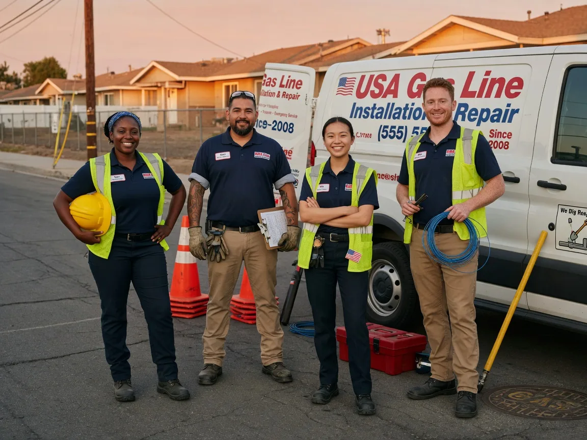 Gas Line Installation company in Vanlue, OH